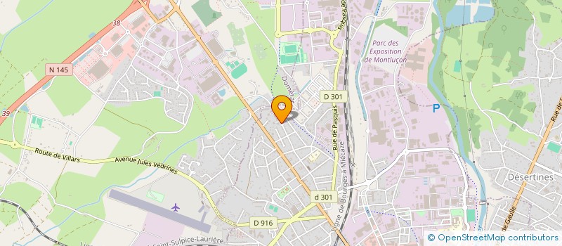 localisation de l'entreprise 401 019 369   MONTLUCON