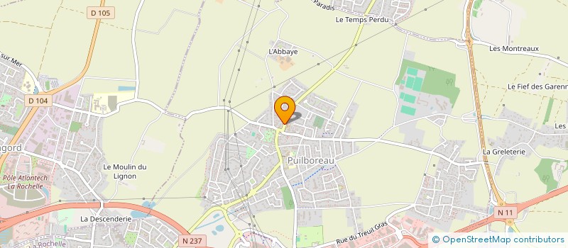 localisation de l'entreprise 401 057 583   SAINT-XANDRE