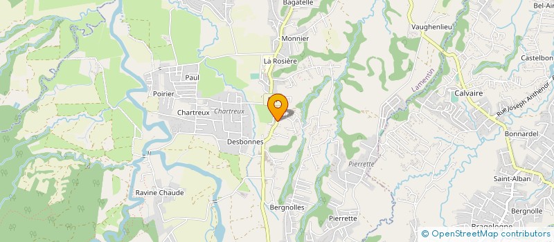 localisation de l'entreprise 401 069 091   LAMENTIN