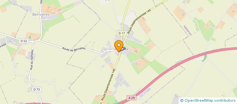 localisation de l'entreprise 401 120 787   BERNIERES