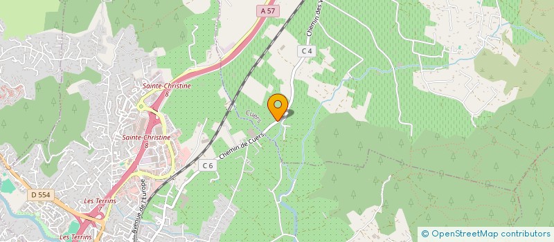 localisation de l'entreprise 401 140 447   CUERS