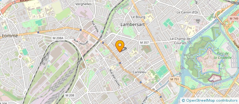 localisation de l'entreprise 401 140 678   TEMPLEUVE-EN-PEVELE