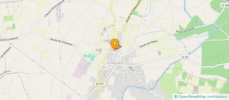 localisation de l'entreprise 401 203 252   EYRAGUES