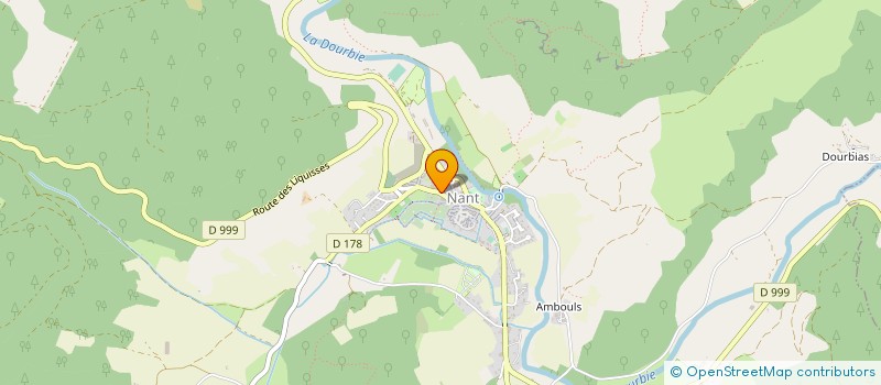 localisation de l'entreprise 401 204 714   LA COUVERTOIRADE