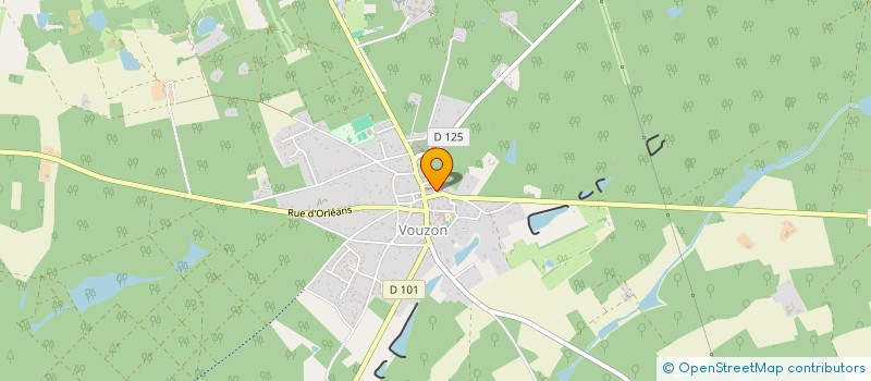 localisation de l'entreprise 401 237 052   VOUZON