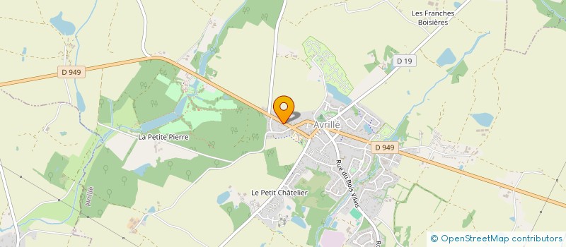 localisation de l'entreprise 401 317 060   AVRILLE