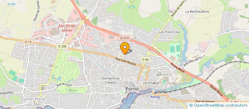 localisation de l'entreprise 401 322 482   PORNIC