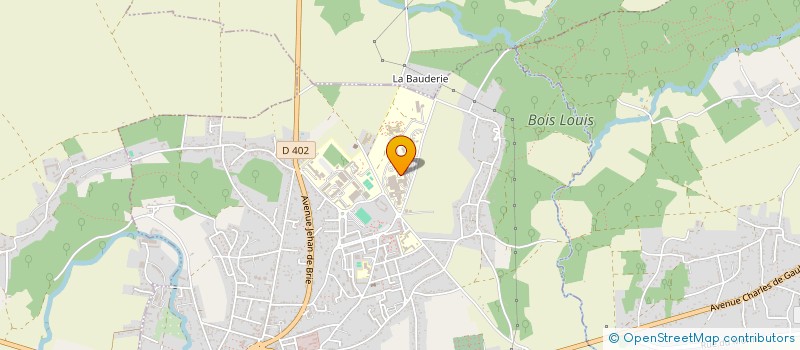 localisation de l'entreprise 401 483 607   BAILLY-ROMAINVILLIERS