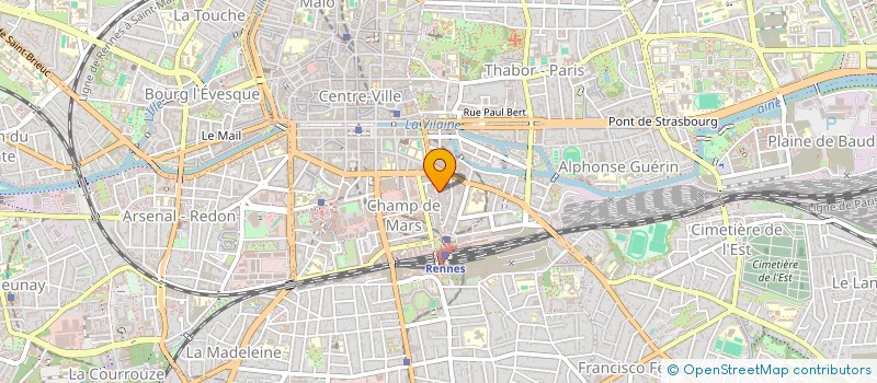 localisation de l'entreprise 401 486 758   RENNES