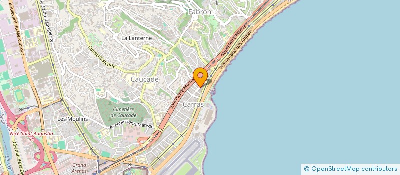 localisation de l'entreprise 401 492 996 à NICE