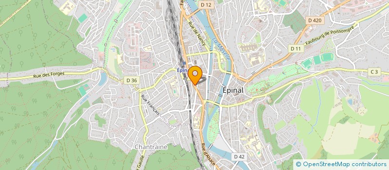 localisation de l'entreprise 401 512 363   EPINAL