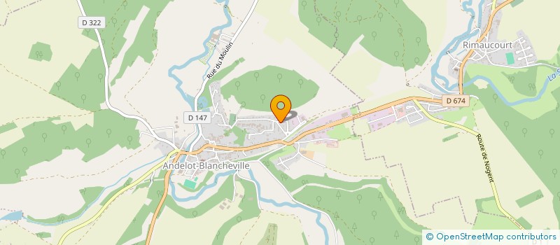 localisation de l'entreprise 401 524 426 à ANDELOT-BLANCHEVILLE