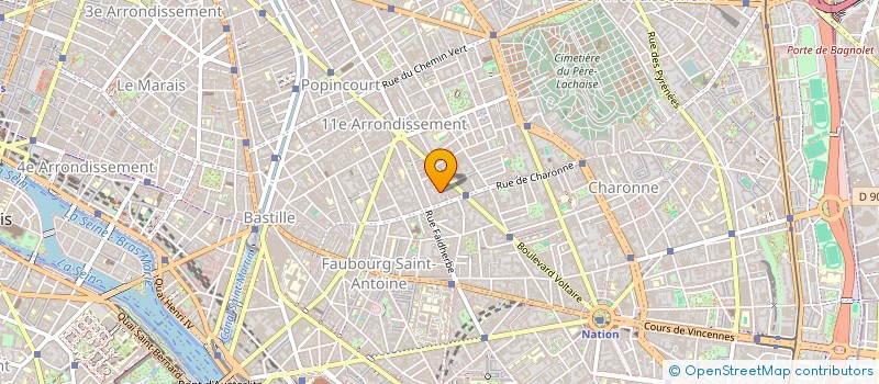 localisation de l'entreprise 401 538 962  à SETE