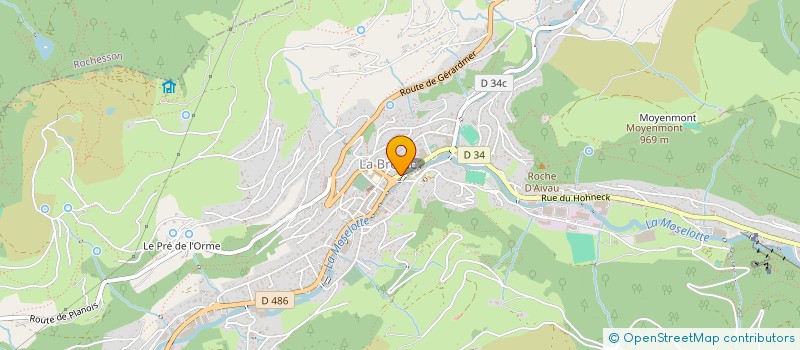 localisation de l'entreprise 401 633 623   LA BRESSE