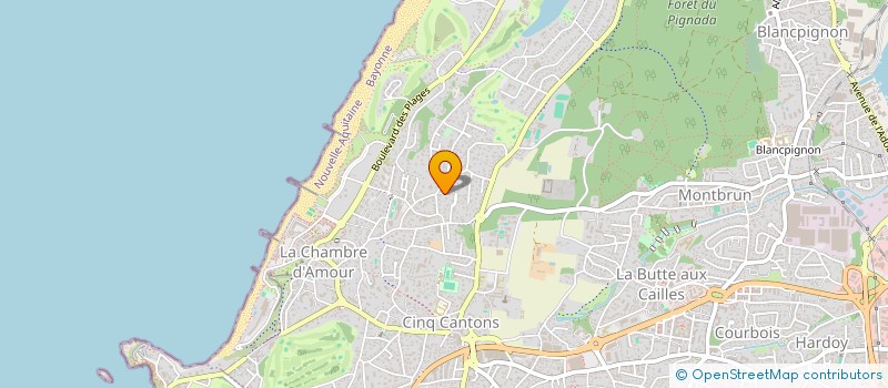 localisation de l'entreprise 401 706 791   ANGLET