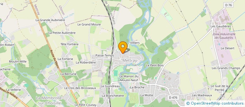 localisation de l'entreprise 401 711 932   METTRAY