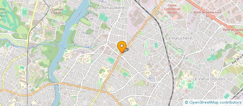 localisation de l'entreprise 401 764 097   NANTES