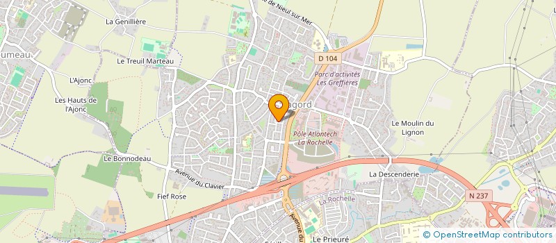 localisation de l'entreprise 401 767 165   LAGORD