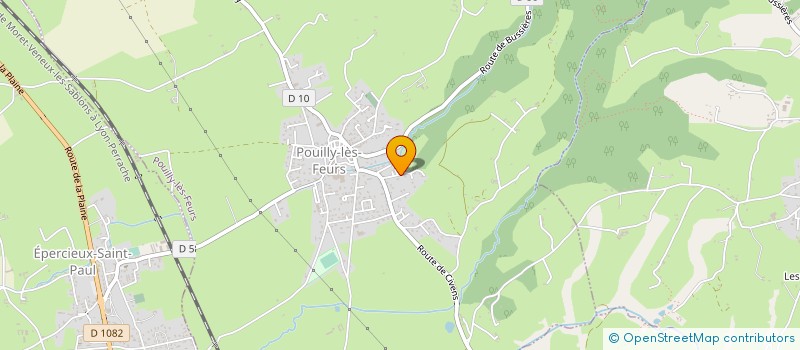 localisation de l'entreprise 401 801 972   POUILLY-LES-FEURS