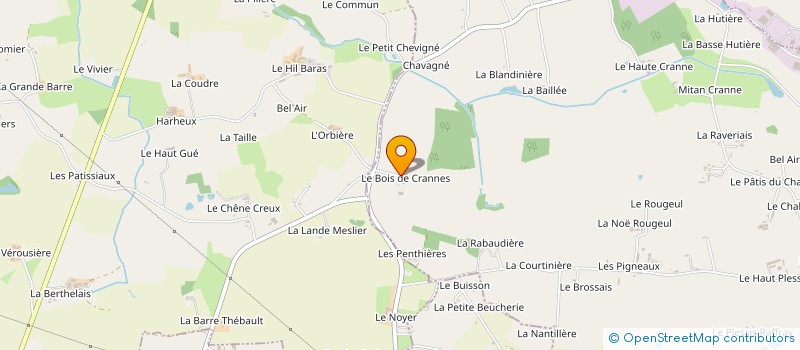 localisation de l'entreprise 401 822 432  à SAINT-BRIEUC