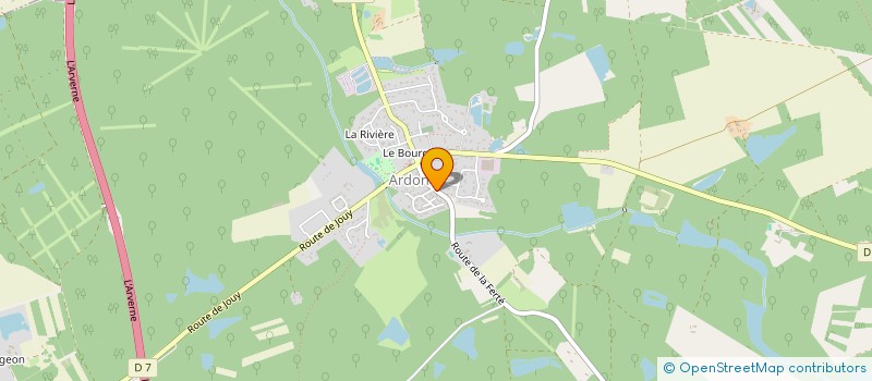 localisation de l'entreprise 401 910 351 à ARDON
