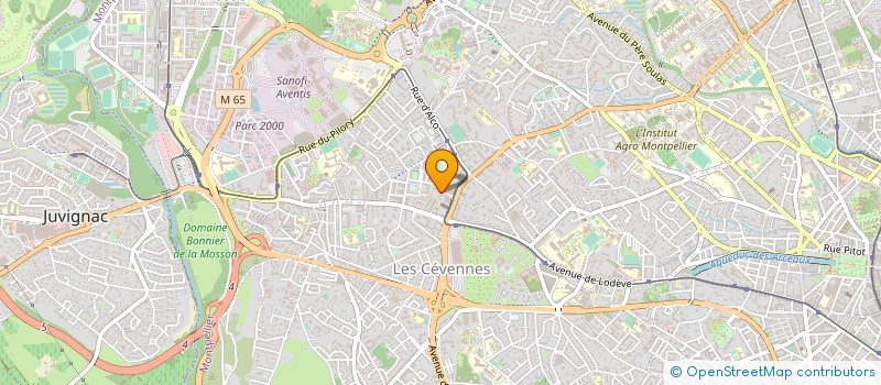 localisation de l'entreprise 401 944 079 à MONTPELLIER