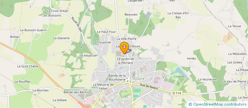 localisation de l'entreprise 401 974 050  à LA BAULE-ESCOUBLAC