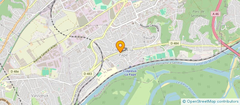 localisation de l'entreprise 402 009 708   RILLIEUX-LA-PAPE