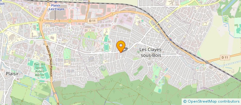 localisation de l'entreprise 402 105 548 à CLAYES-SOUS-BOIS (LES)