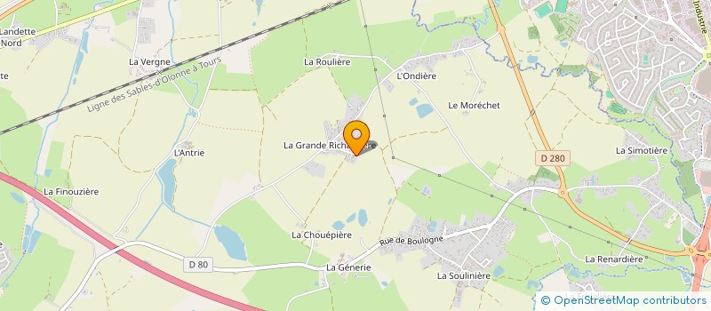 localisation de l'entreprise 402 205 231   AUBIGNY-LES CLOUZEAUX