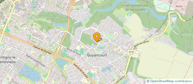 localisation de l'entreprise 402 243 232   GUYANCOURT