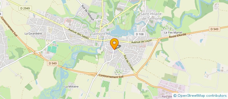 localisation de l'entreprise 402 307 151   TREGUNC