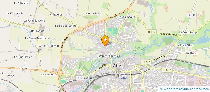 localisation de l'entreprise 402 308 316   VITRE