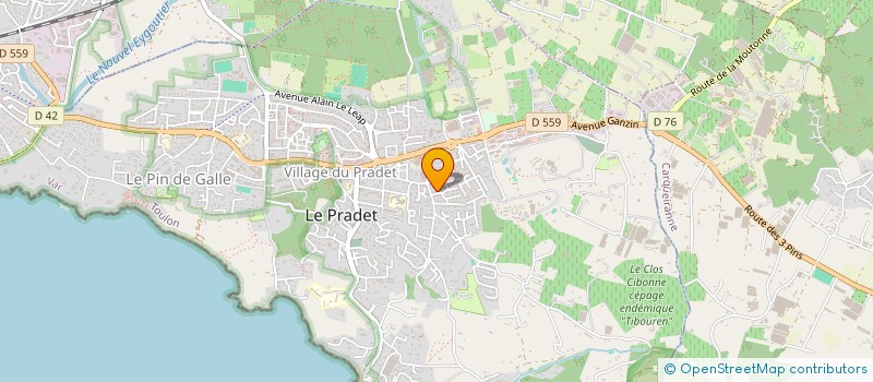 localisation de l'entreprise 402 350 292   LE PRADET