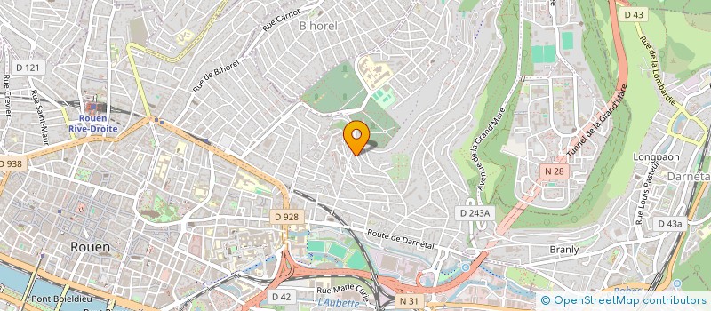 localisation de l'entreprise 402 354 377   DARNETAL