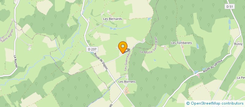 localisation de l'entreprise 402 365 456   LA MOTTE-SAINT-JEAN