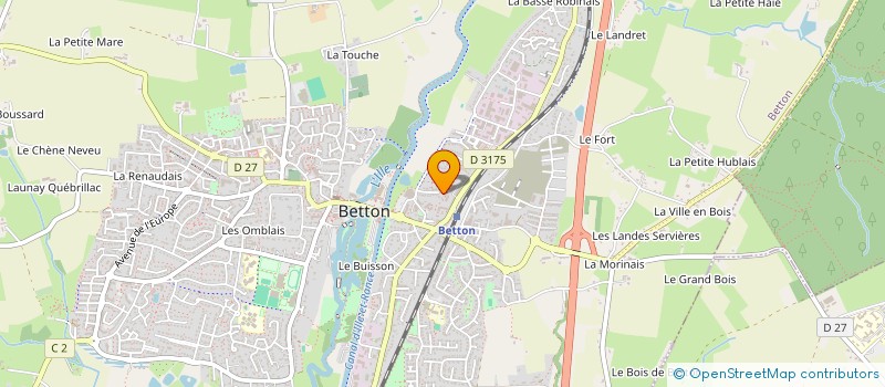 localisation de l'entreprise 402 371 926   BETTON