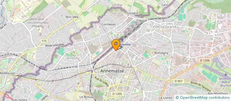 localisation de l'entreprise 402 419 246 à ANNEMASSE