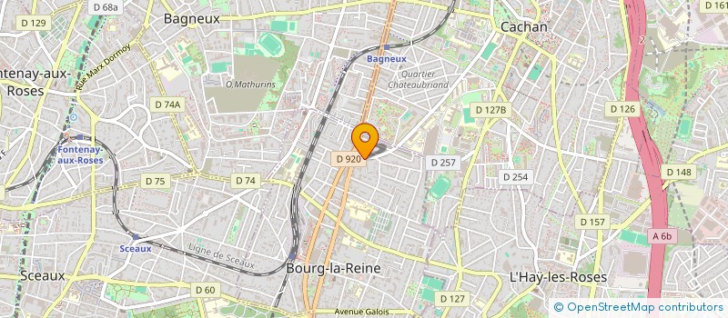 localisation de l'entreprise 402 501 282  à BOURG-LA-REINE