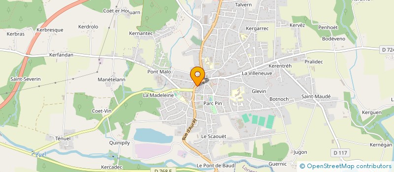 localisation de l'entreprise 402 544 183   BAUD