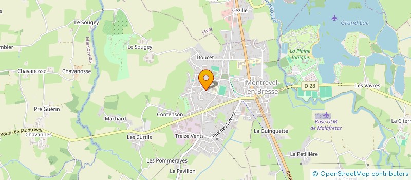 localisation de l'entreprise 402 631 006 à ATTIGNAT