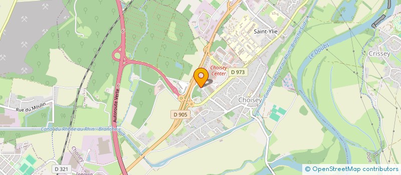 localisation de l'entreprise 402 653 695   CHOISEY