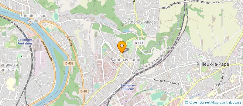 localisation de l'entreprise 402 732 804   VILLEURBANNE