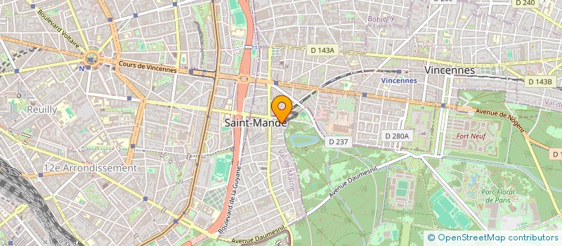 localisation de l'entreprise 402 754 329  à SAINT-MANDE