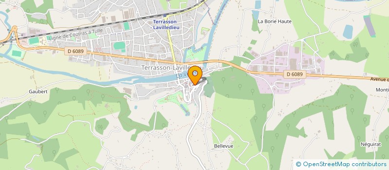 localisation de l'entreprise 402 770 440   TERRASSON-LAVILLEDIEU