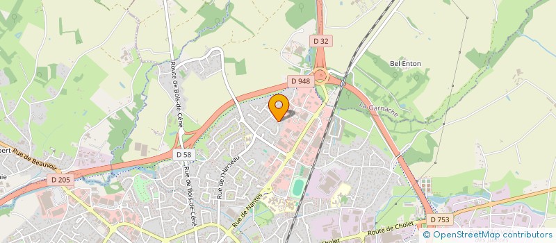 localisation de l'entreprise 402 847 602 à CHALLANS