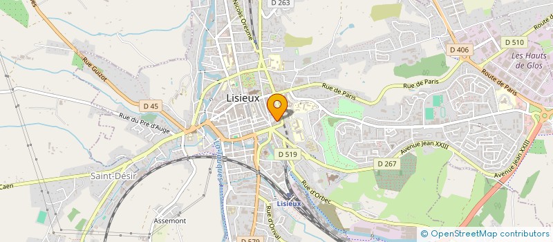 localisation de l'entreprise 402 863 955   CAEN