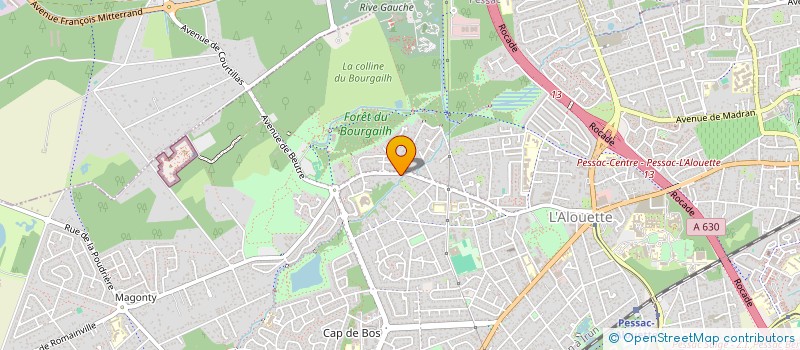 localisation de l'entreprise 402 880 306 à PESSAC