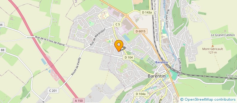 localisation de l'entreprise 402 916 159   BAGES