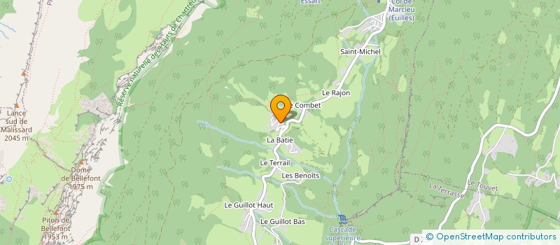 localisation de l'entreprise 402 958 268   LE TOUVET